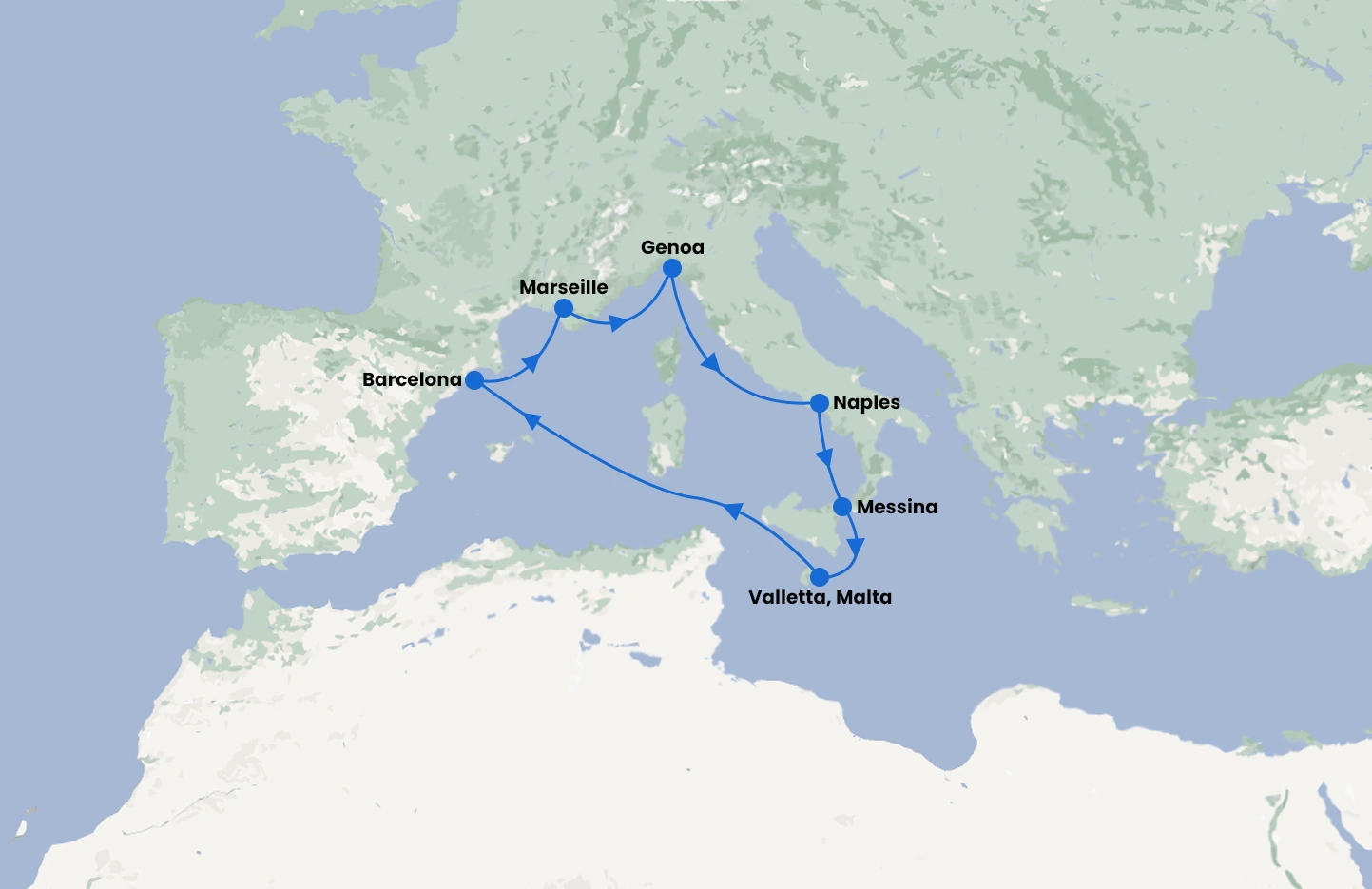 Where Cultures Converge: Barcelona, Spain, France & Italy with MSC World Europa